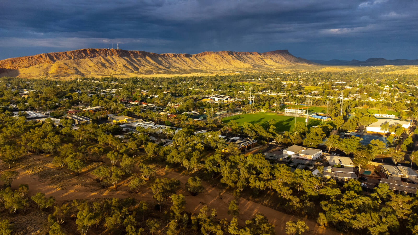 Mparntwe/Alice Springs Aerial Panorama