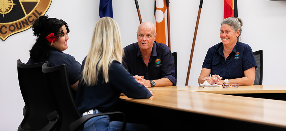 Banner Council Chambers - meeting Katherine Town Council