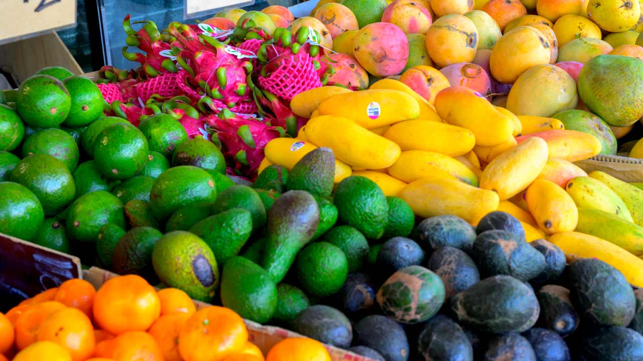 Fresh produce at Darwin market