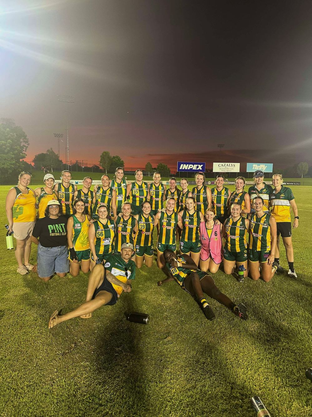 Bree Gill footy team