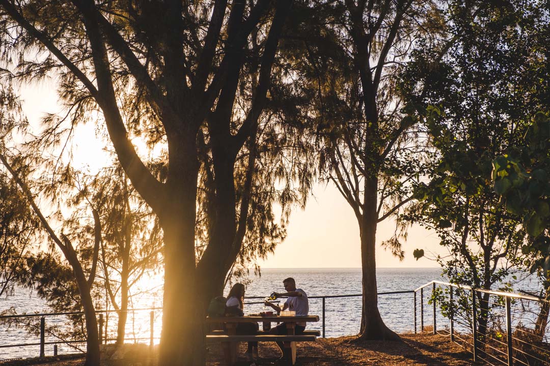 Darwin at sunset
