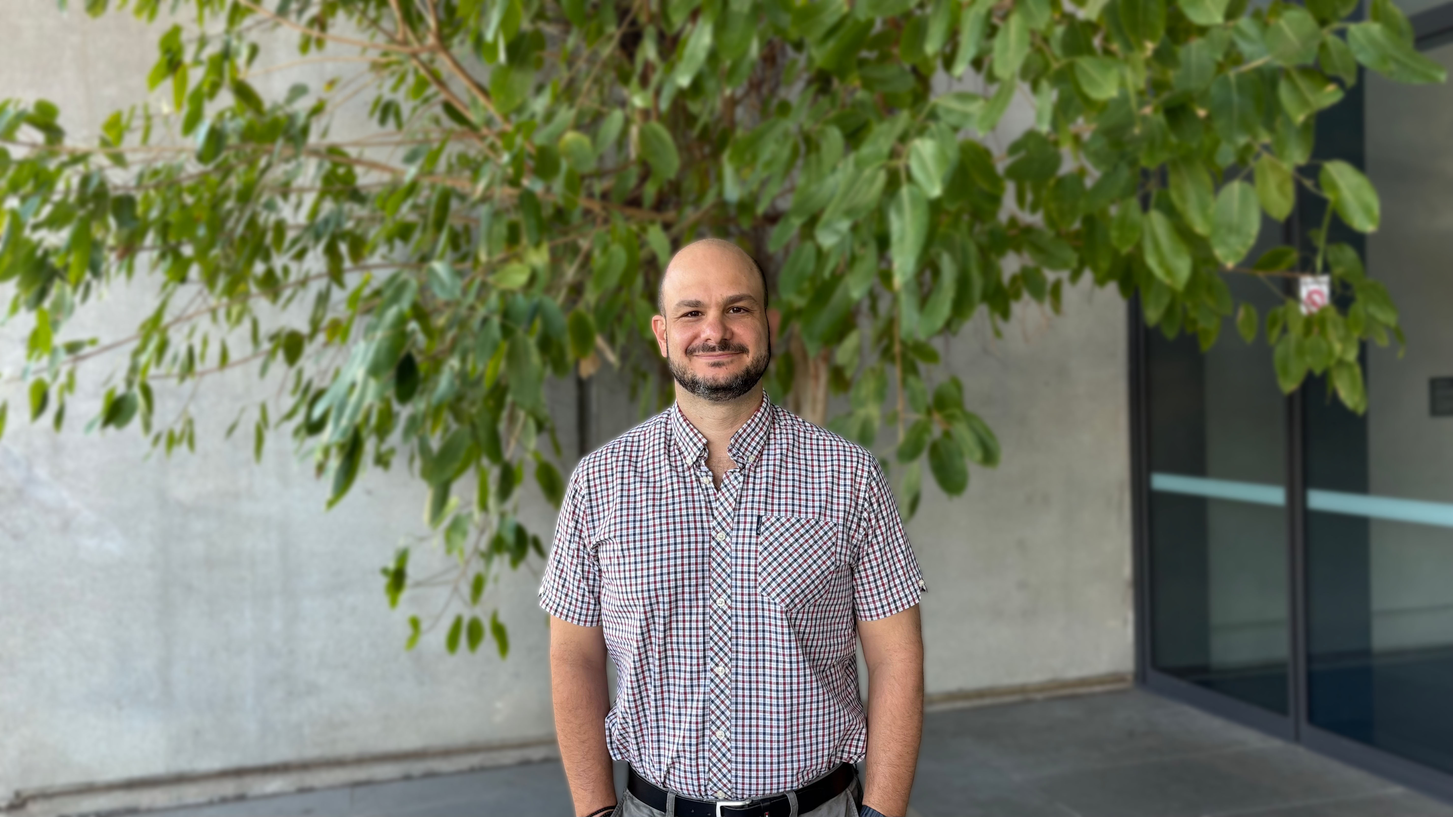guy in a shirt working for NT government