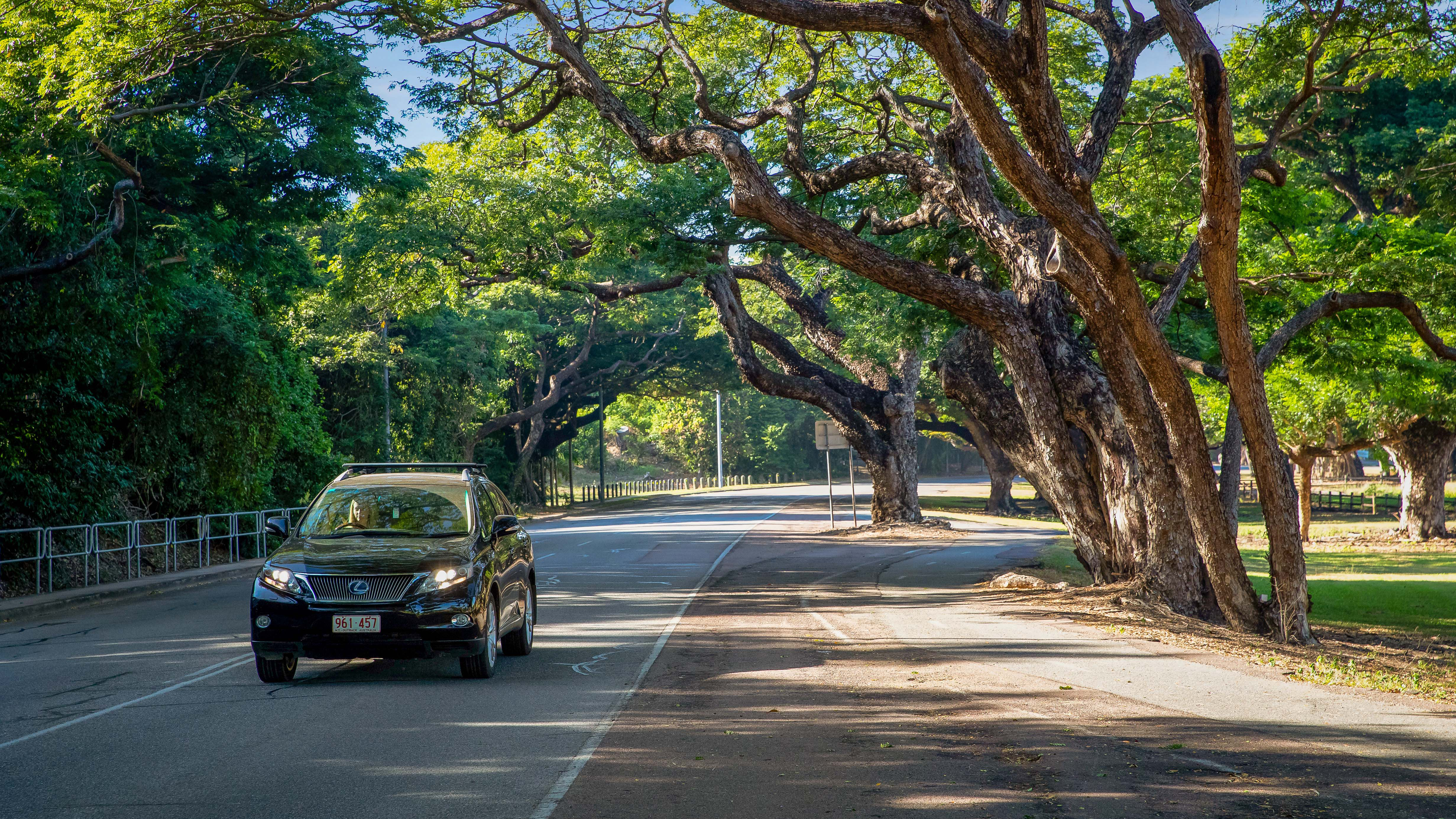 Car with driver