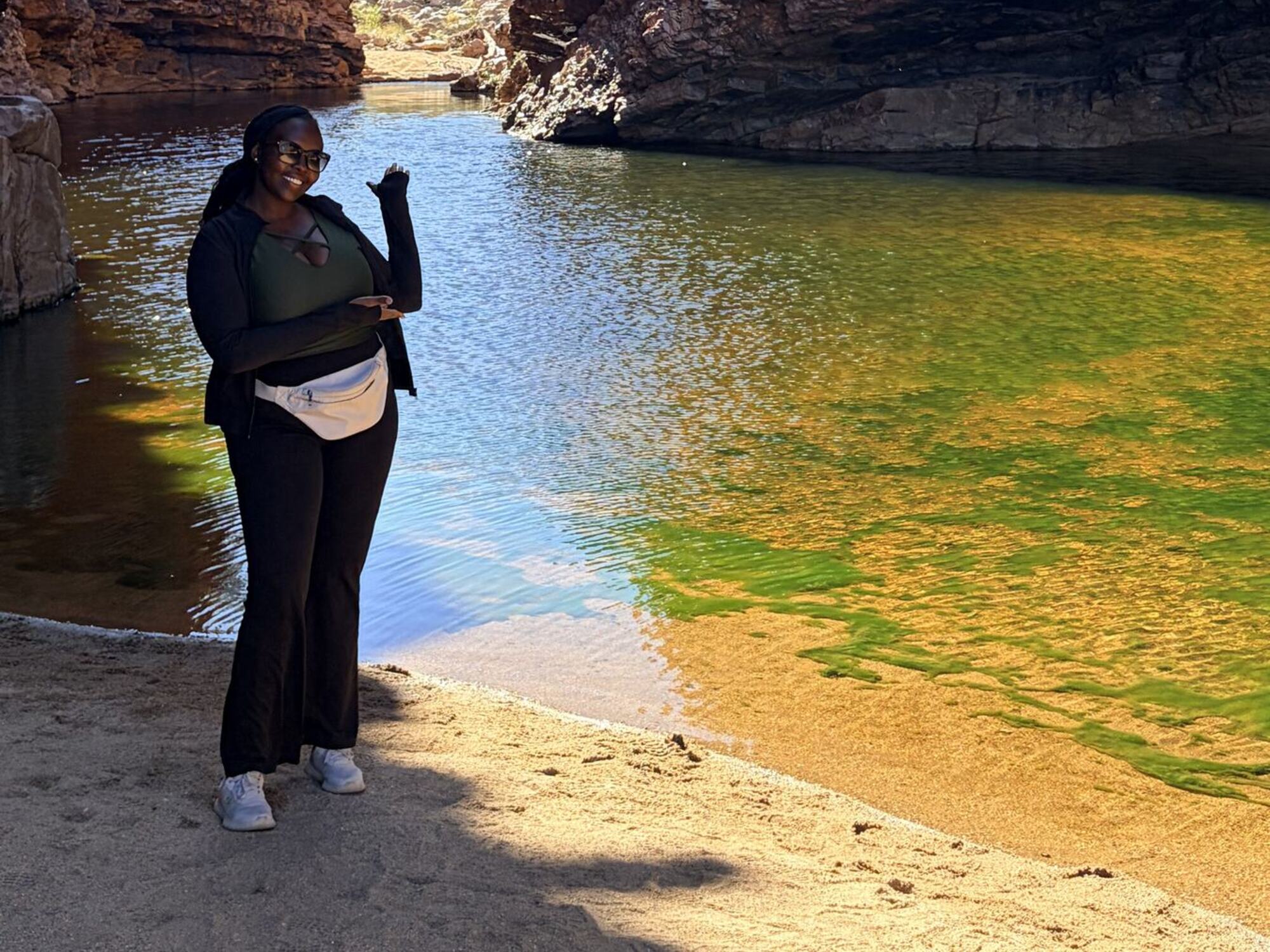 Joy Morogo Central Australia Waterhole
