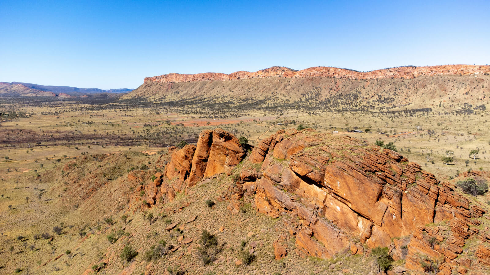 West MacDonnell Ranges scene near Alice Springs