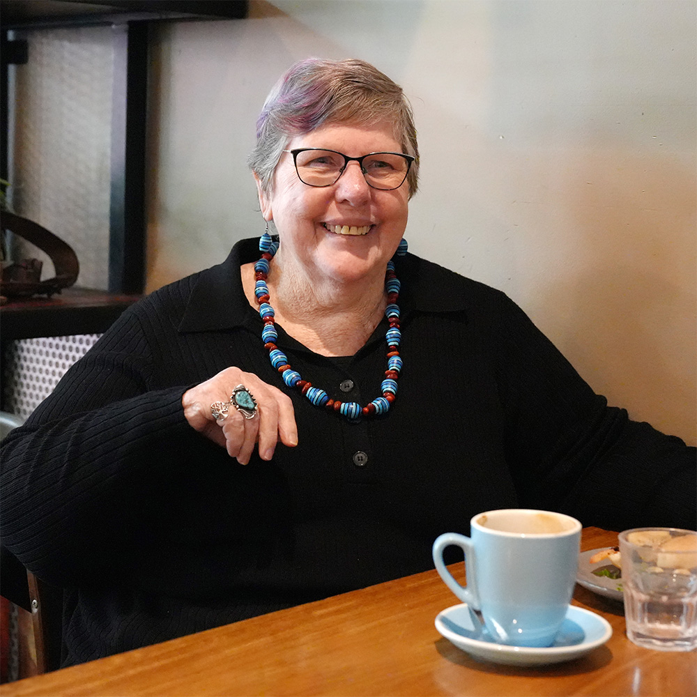 Senior in coffee shop Page 27 Alice Springs