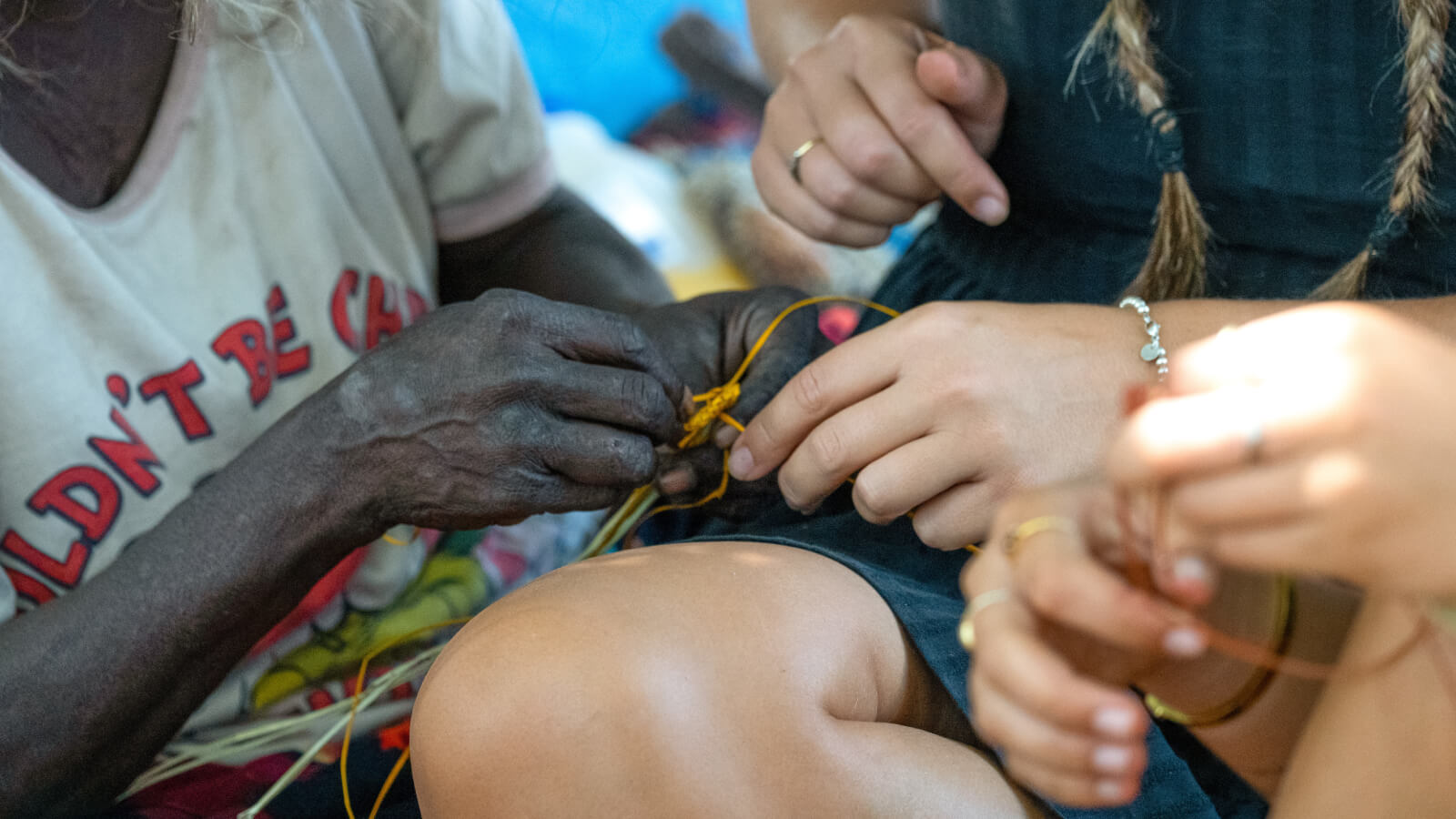 Aboriginal Weaving Demonstrations