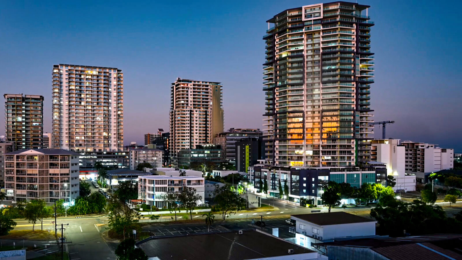 Darwin Skyline at dawn
